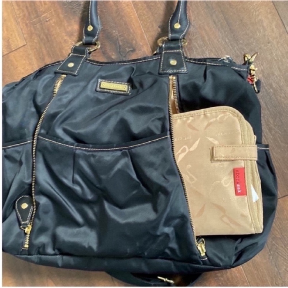 Storksak Bag Olivia Baby Bag Diaper Bag Black - Picture 7 of 10